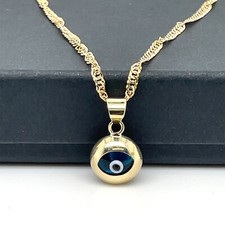 9ct Yellow Gold Evil Eye