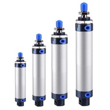 Pneumatic Air Cylinder Double acting Single Rod 16-32mm Bore 25-100mm Stroke 