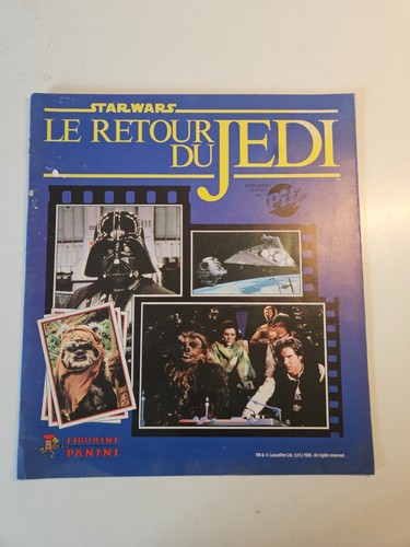 1983 panini star wars return - panini,