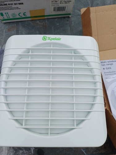 Xpelair gx6 window - gx6,
