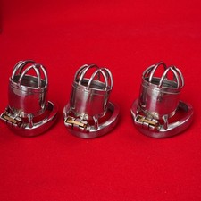 Stainless Steel Male Chastity