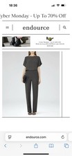 Reiss Granger Jumpsuit 8 New 