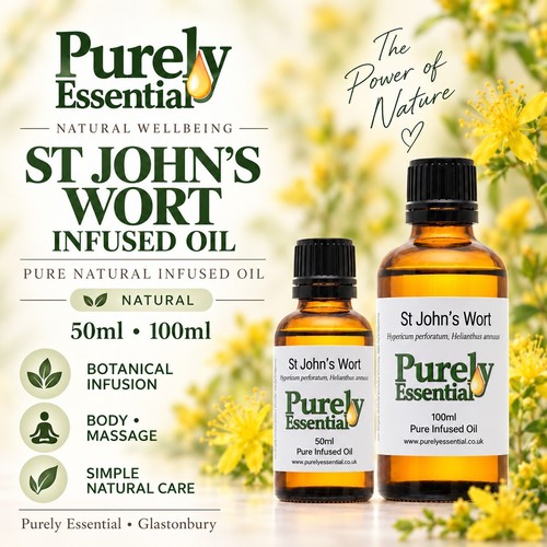 John wort infused oil - st,