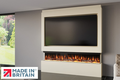Pre built media wall - pre-built, (p9)