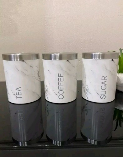 Grey white marble effect - white,