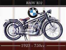 BMW R32 Retro tin metal sign Art Decor Gift