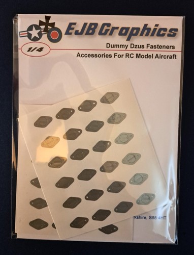 Scale dummy dzus fasteners - dummy,
