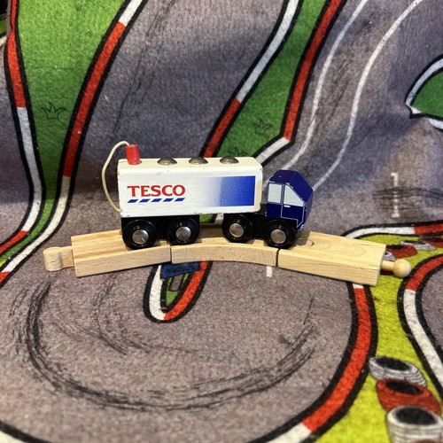 Tesco wooden fuel truck - tesco,