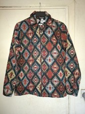 TOPMAN  BROCADE OVERSHIRT JACKET MENS EXTRA SMALL