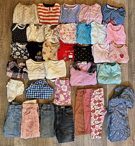 18m girls clothing - 35, pc
