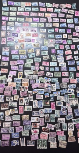 300 used stamps bulk - bulk, job