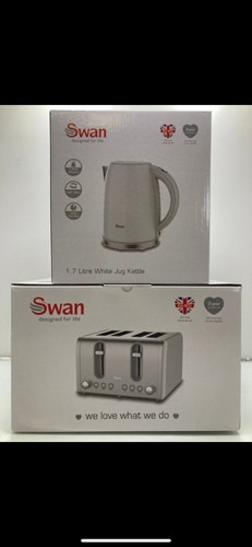 Swan white slice toaster - 4,