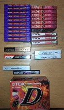 TDK & Maxell New Sealed