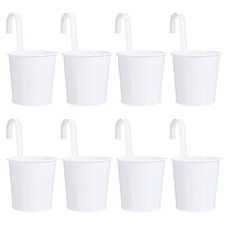  8 Pcs Railing Planter Hanging