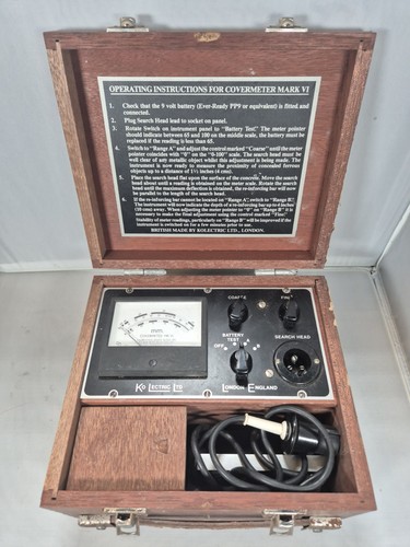 Vintage kolectric covermeter - vintage,