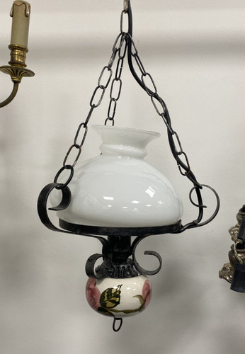 French oil lamp - oil, style