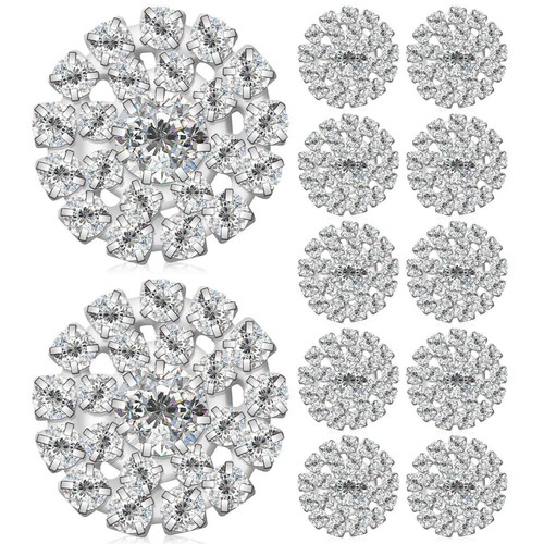 Pcs diamante buttons for - 12,