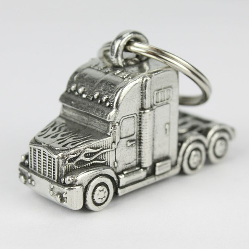 Semi truck lorry biker - lorry,