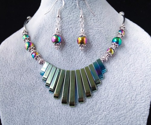Rainbow hematite - rainbow,