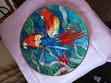 Wedgwood - Emma Faull - The Scarlet Macaw - Ltd. Edition - Plate.