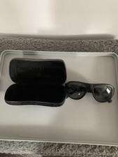 Chanel 6050 Authentic Sunglasses with Case Matte Black