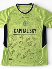 Signed LUTON TOWN Shirt by 18