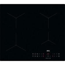 AEG ILB64334CB 4 Zone 60cm Touch Control Induction Hob with Hob2Hood CLEARANCE