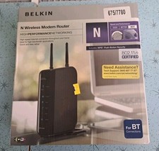 Belkin wireless moden router - belkin,