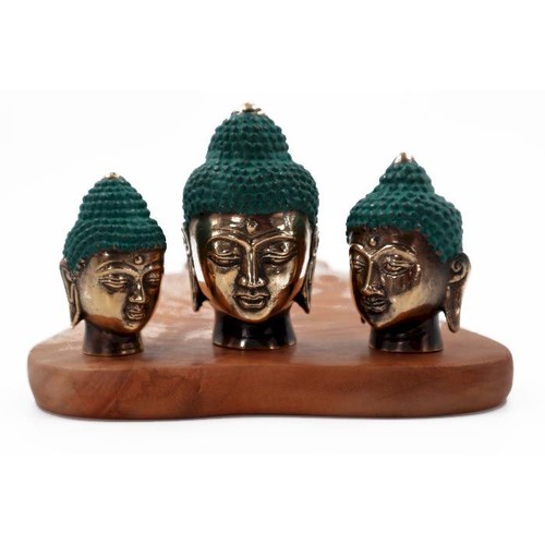 Set buddha heads asst - of,