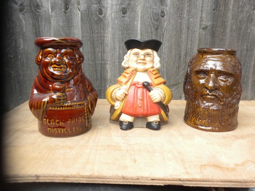 Toby character jugs - toby,
