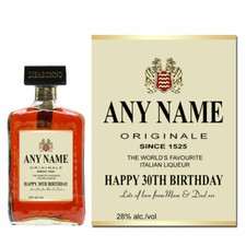 Personalised Disaronno Amaretto Label Novelty Christmas Xmas Idea