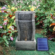 Solar Garden Water Feature