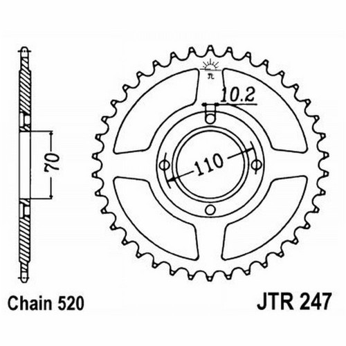 Crown 247 z36 - crown, for