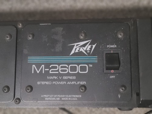 Peavey 2600 mark stereo - peavey,