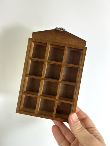 Vintage display shelf mini - shelf, /