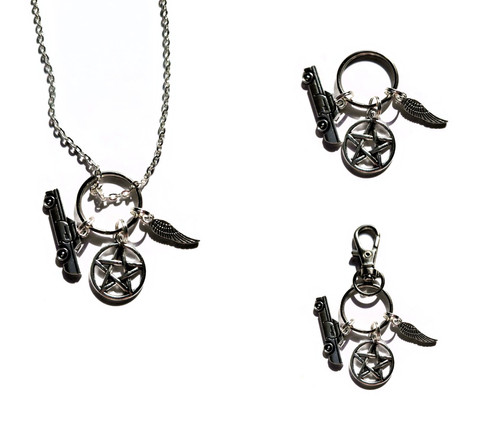 Supernatural themed charm - supernatural,