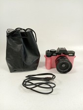 4K Digital Camera 16X 3" Screen Vlogging Camera Pink Camcorder Working GC