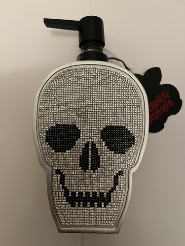 Rhinestone skull soap - skull,