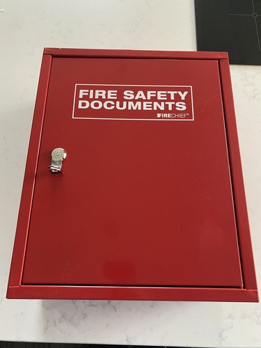 Fire document cabinet red - fire,