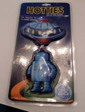 Hottes Reusable Hand Warmers. Space Ship and Robot Design Pack of 2 UK Seller.