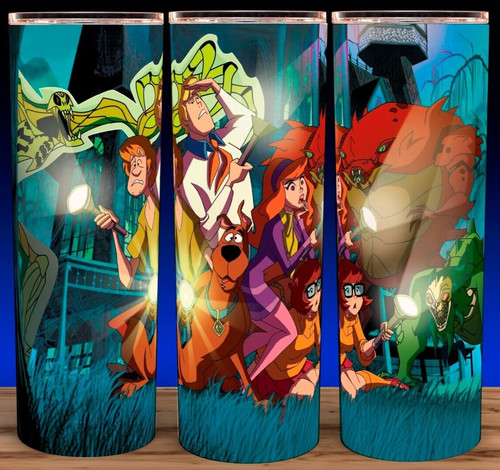 Scooby cartoon with shaggy - scooby,