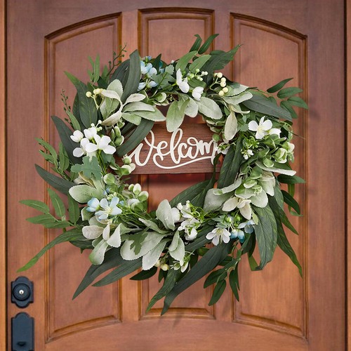 50cm realistic flower wreath - flower,