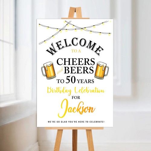 Men birthday party entrance - birthday,