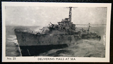 HMS CHARITY  Royal Navy Destroyer     Vintage 1955 Photo Card  JE24MS