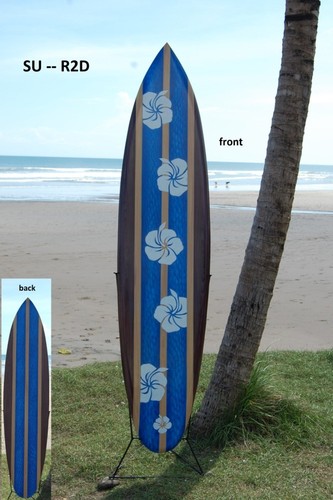 Wooden model 100cm surfboard - wooden,