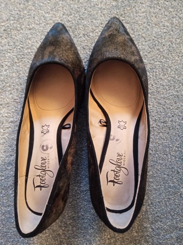 Ladies black brown - black/brown, animal