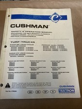 Cushman Turf-Trucks Safety And