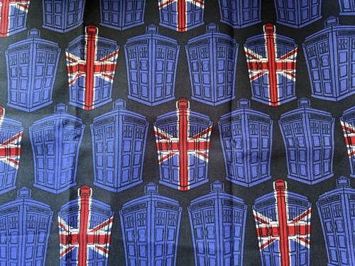 Doctor who tardis fabric - tardis,