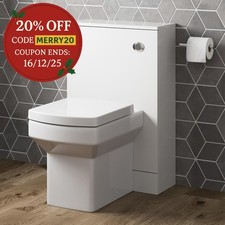 500mm Bathroom Toilet Back To