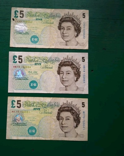 Bank england five pound - five,